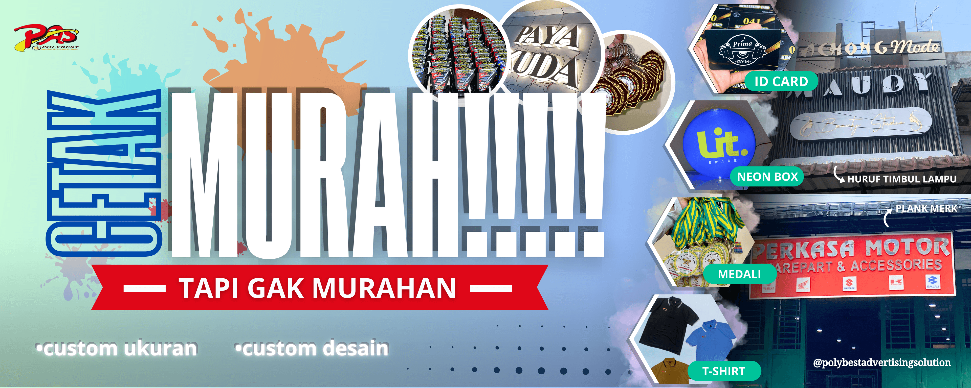 Hasil branding Polybest 1